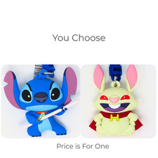Disney Lilo  Stitch Bag Clip Keychain YOU CHOOSE Figure Stitch Lilo Hamsterviel
