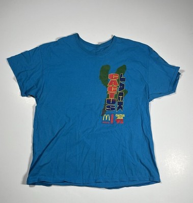 Travis Scott x McDonald's Cactus Jack All American '92 Blue T-Shirt L