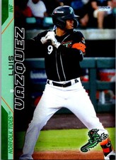 Luis Vasquez 2025 Choice Norfolk Tides #16 Norfolk Tides