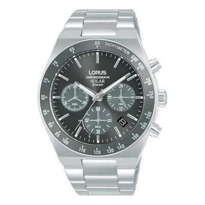 Lorus Gents Urban Solar Chronograph 42mm Stainless Steel Watch RZ519AX9