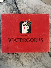 Milton Bradley Scattergories Board Game 1988 Vintage - Complete set