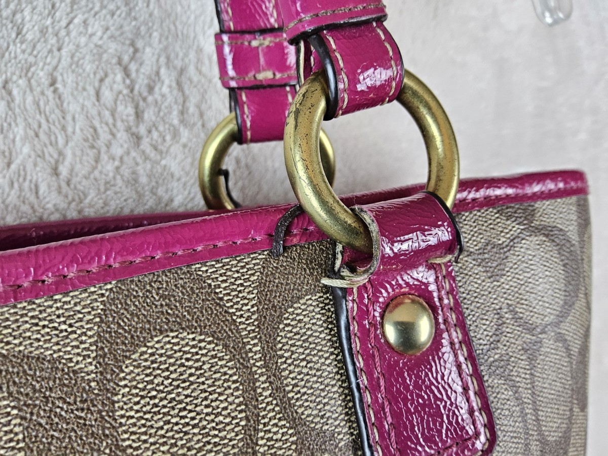 Coach F18917 Peyton Signature PVC Handbag Tote Purse | eBay