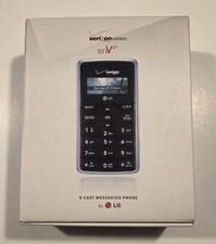 LG VX9100 Black Flip QWERTY Keyboard Cell Phone Tested/ Working In Original Box
