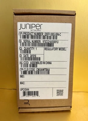 NEU Juniper QSFP-100G-SR4-C 100Gbps QSFP28 Transceiver Modul 740-061405 - Bild 1 von 3