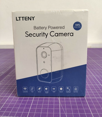 LTTENY Battery powered 1080P HD Outdoor security camera UR