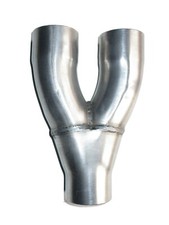 Y-Rohr universal Auspuff Rohr Abgasrohr Y-Pipe Ø 60 auf Ø 50 mm 