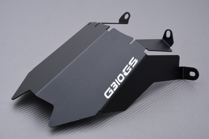 Garde-boue arrière en aluminium noir anodisé pour BMW G310GS 2017-2020