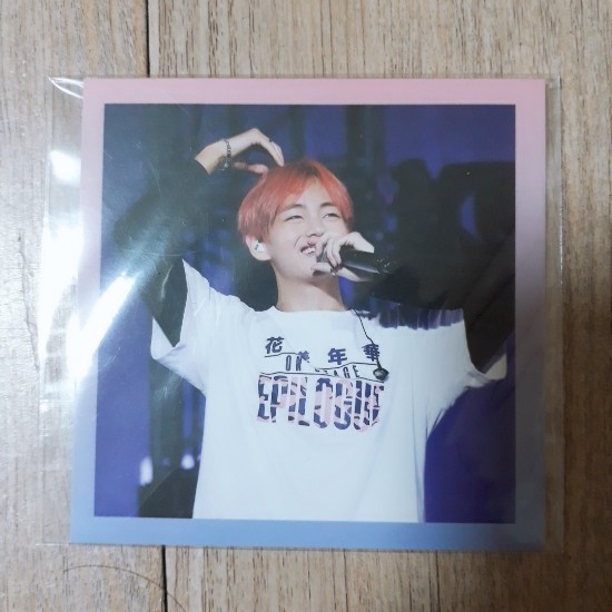 BTS HYYH Live On Stage Epilogue Concert Dvd Official Photocard V