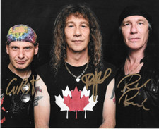 * ANVIL * signed 8x10 photo * ROBB REINER, SCOTT LIPS KUDLOW & ROBERTSON * 3 * ANVIL * signed 8x10 photo * ROBB REINER, SCOTT LIPS KUDLOW & ROBERTSON * 3