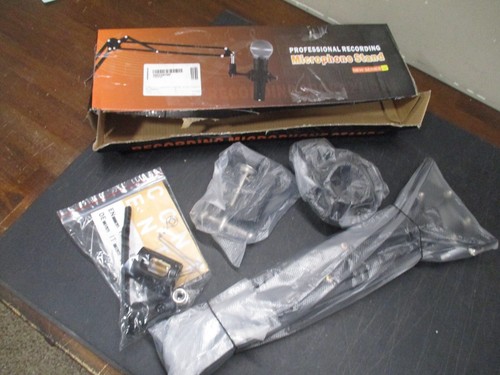 Microp professional recording desktop microphone Scissor Arm stand, w/warranty - Picture 3 of 4