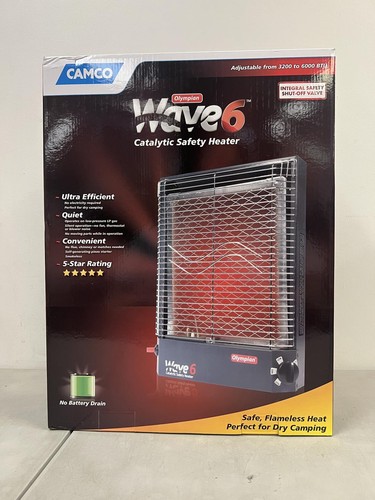 Camco Olympian Wave 6 Catalytic Safety Heater - Ashas Restaurants