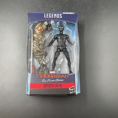 Hasbro Marvel Legends Spider-Man Far From Home Stealth Suit Molten Man BAF NEW