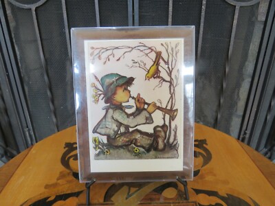 Vintage ARS AG Zug Hummel Goebel Singing Lesson 272 Plaque NIB