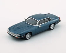 BM Creations 1984 Jaguar XJS - Cobalt Blue - LHD 1:64 Scale Diecast Car 64B0159