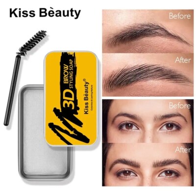 Eyebrow Styling Soap-Kiss Beauty 3D Waterproof Eyebrow Styling Soap