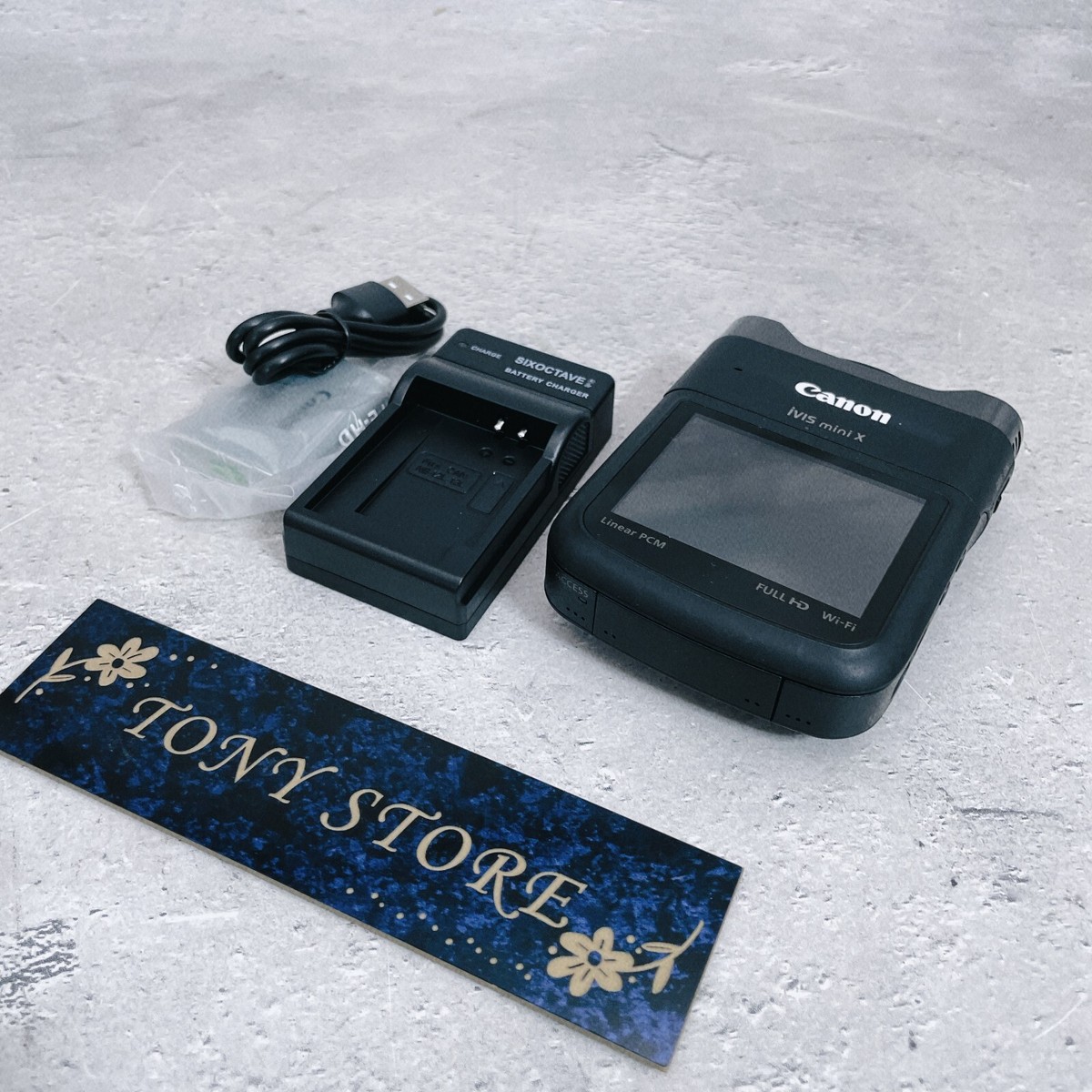 Canon iVIS mini X Digital Video Camera MP CMOS Black JAPAN