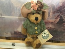 Teddy Bear BOYD'S Bears and Friends MRS. TRUMBULL Stuffed Toy Hat Friend JKT9