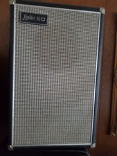 Leslie model 60, Leslie 2 speakers, 1 amplified and 1 satellite speaker.