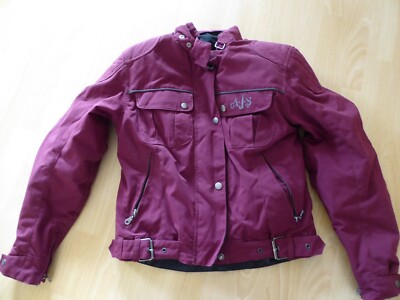 Wie neu! Textil-Motorradjacke von AJS (Louis) für Damen mit Größe 38