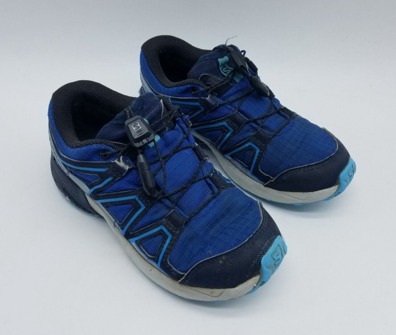 Scarpe da trail running Salomons Speedcross impermeabili per bambini taglia 13 blu