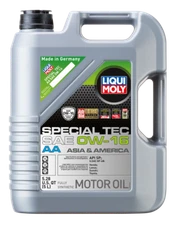 LIQUI MOLY 5L Special Tec AA 0W16 Full Synthetic Motor Oil (Case of 4)