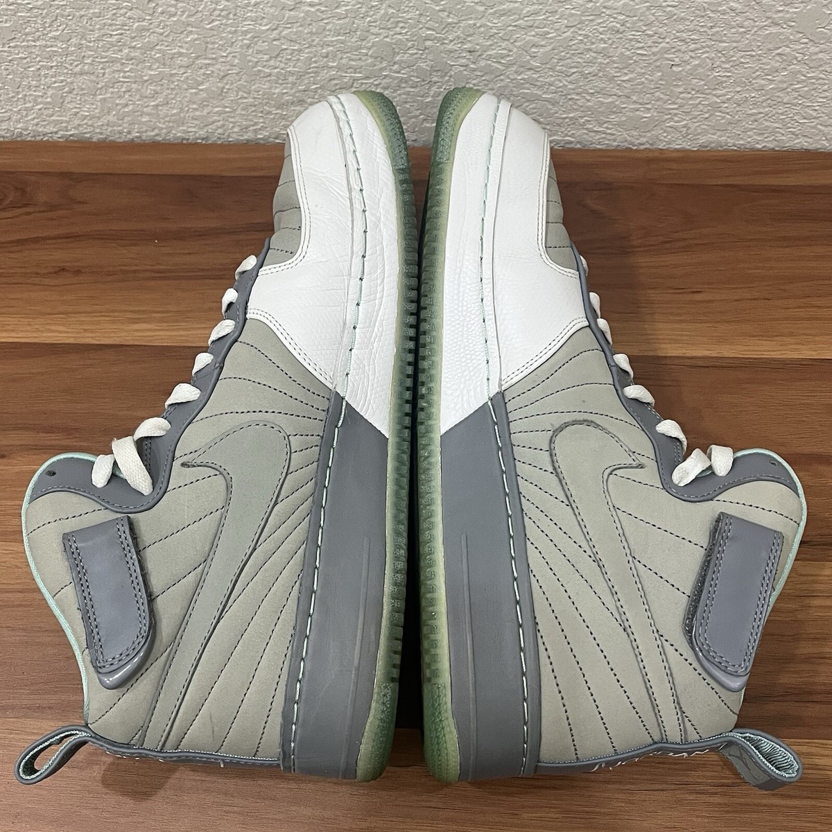 2007 Nike Air Jordan XII AJF12 LS Glacier Ice Shoes Size 12‎ Men 318546-071 Jordan Fusion 12 LS Glacier Ice for Sale | Authenticity  main image 3