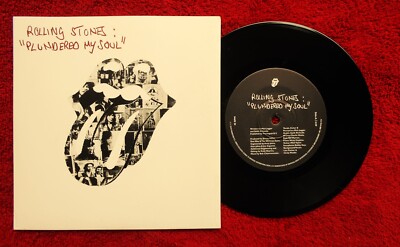 THE ROLLING STONES     PLUNDERED MY SOUL   2010 RSD 45 AND PICTURE SLEEVE  #0312