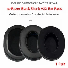 Replacement Ear Pads for Razer Black Shark V2X Headphone Cover