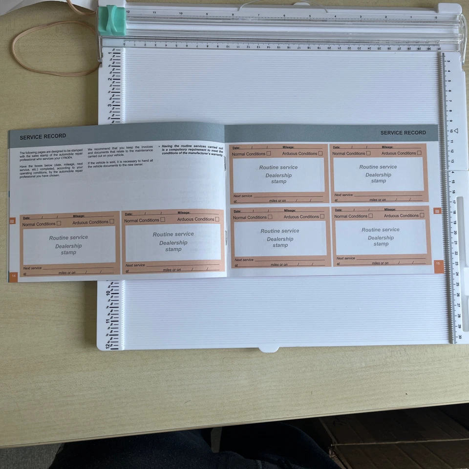 Citroen Dispatch Service Book for All Models | Blank - Image 4 of 4