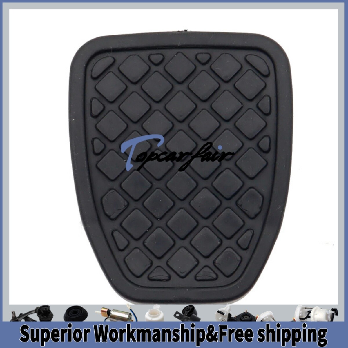 For Subaru Impreza Forester Liberty 2PCS Brake and Clutch Pedal Pad # 36015GA111