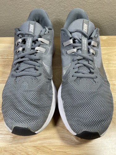 Nike Downshifter 9 AQ7481-001 Gray Running Shoes Men Size 12 Walking Running - Picture 3 of 10
