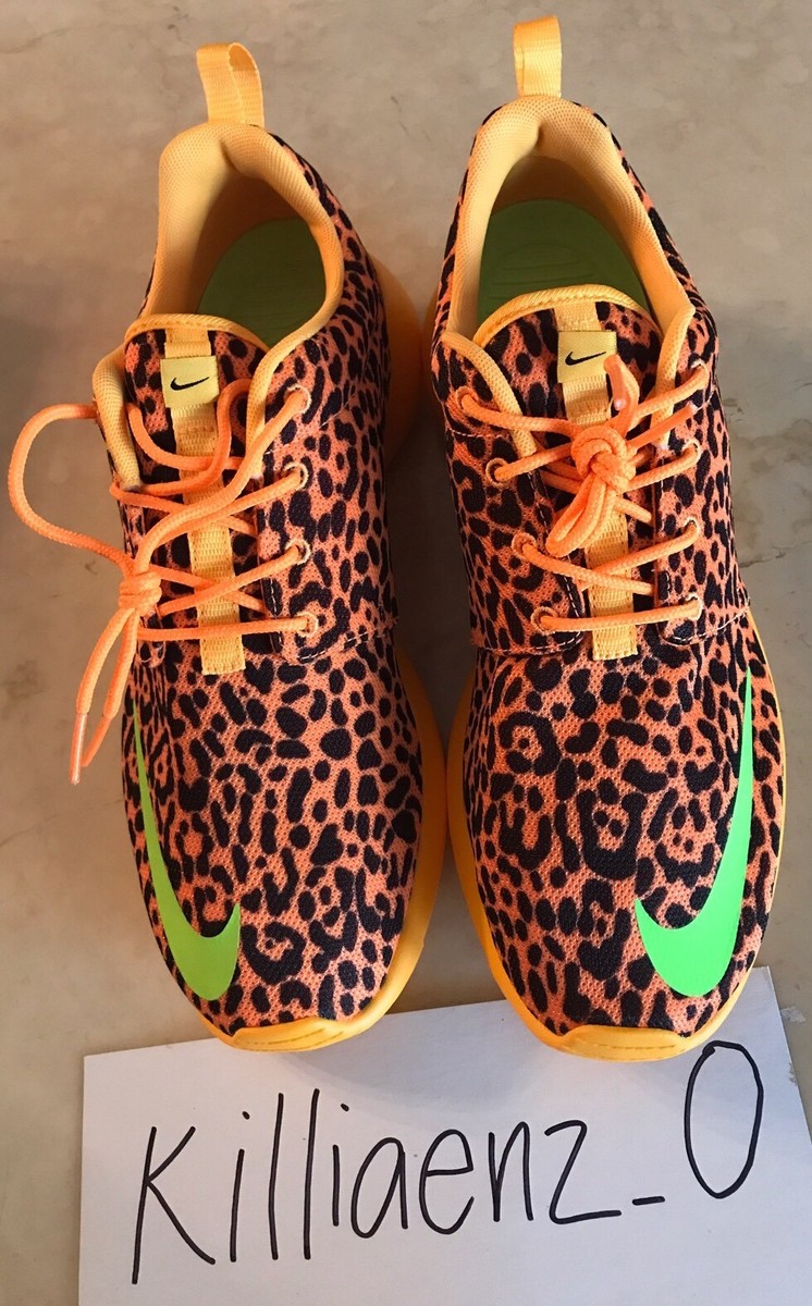 Size 9.5 - Nike Roshe One Fb Leopard for sale online | eBay display picture 3