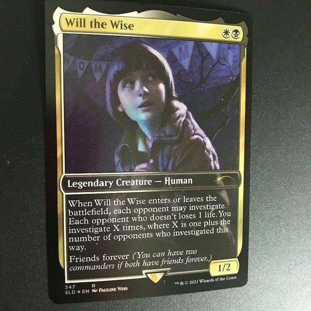 WILL THE WISE FOIL STRANGER THINKS SECRET LAIR MTG MAGIC THE GATHERING | eBay WILL THE WISE FOIL STRANGER THINKS SECRET LAIR MTG MAGIC THE GATHERING | eBay
