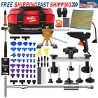 PDR Car Body Dent Paintless Repair Tool Dent Puller Plastic Glue Tabs Tool kit*