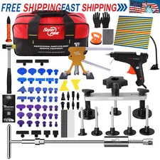 PDR Car Body Dent Paintless Repair Tool Dent Puller Plastic Glue Tabs Tool kit*