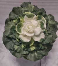 Mini rose artificial decorative cabbage. Silk Flowers