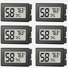 1-5X Humidity Meter Thermometer Digital LCD Indoor Temperature Hygrometer Tester