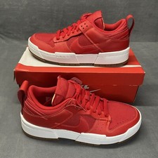 Nuovissime Nike Dunk Low Disrupt Red Gum CK6654-600 - Donna 11.5 / Uomo 10