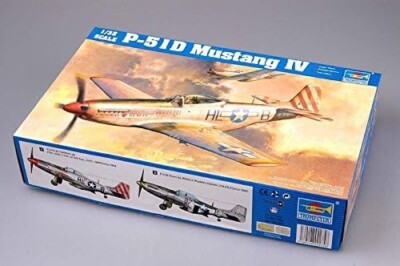 Trumpeter 02275 1:32 P-51D Mustang IV Fighter Aircraft Plastic Model Kit