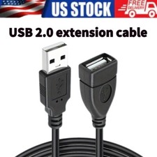 High-Speed USB-USB Extension Cable USB 2.0 Adapter Extender Cord Male/Female LOT