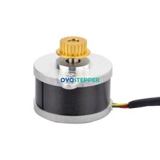 Small Round Nema 14 Stepper Motor 0.9deg 9.5Ncm w/pulley &Phi;36x21.5mm 14HR09-0434S