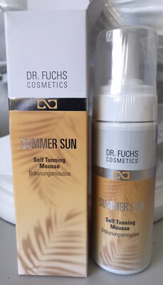 Dr.Fuchs COSMETICS*Tanning Bräunungs-Mousse SUMMER SUN 150ml/kostenloser Versand