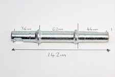 VINTAGE COTTERED 142.5mm BOTTOM BRACKET BB AXLE SUIT RALEIGH BIKE 44.5/62/36