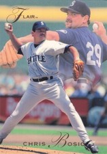 Chris Bosio Flair 1993 Baseball Card Fleer #267
