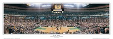 NBA Basketball Celtics Fleet Center Tip Off Panoramic Poster 3006