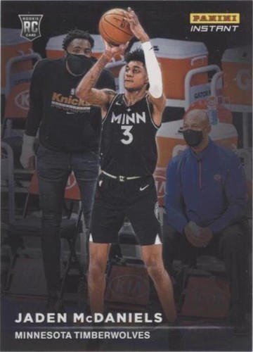 2020 Panini Select #273 Jaden McDaniels RC Courtside PSA DNA