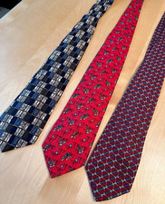 JOS A BANKS PREMIER SIGNATURE EXECUTIVE COLLECTION MENS SILK NECK TIES LOT OF 3