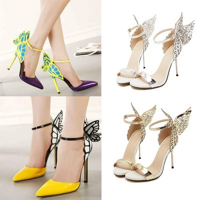 butterfly strap heels