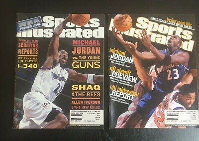 Sports Illustrated Magazine 2001 and 2002 Michael Jordan | eBay