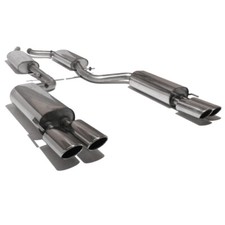 Fox Duplex Komplettanlage Mercedes S-Klasse Coupe CL600 CL 500 je 2x115x85mm